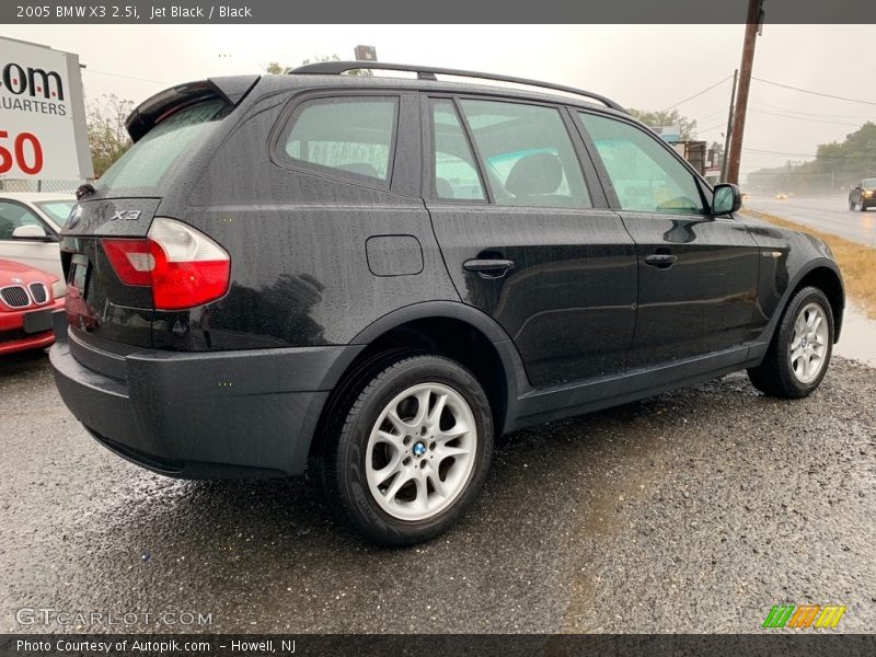 Jet Black / Black 2005 BMW X3 2.5i