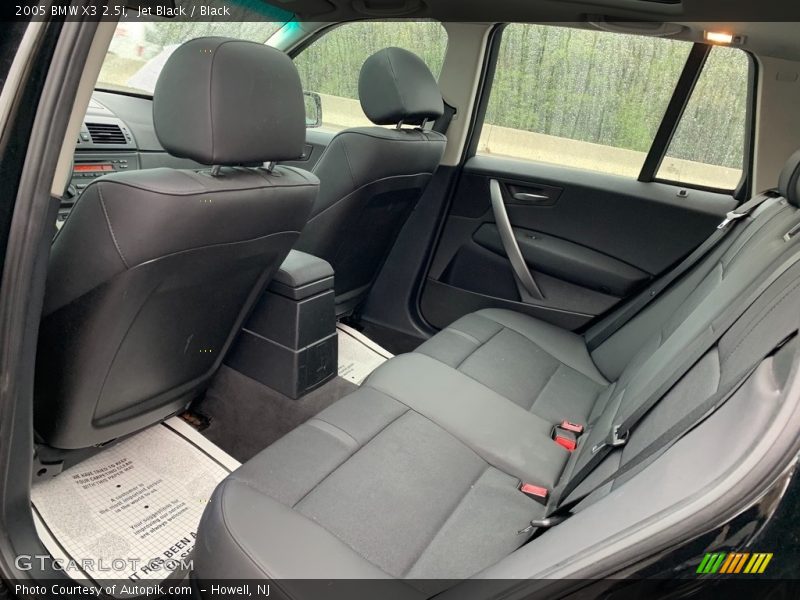 Jet Black / Black 2005 BMW X3 2.5i