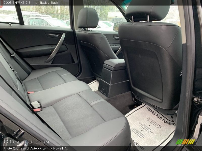 Jet Black / Black 2005 BMW X3 2.5i