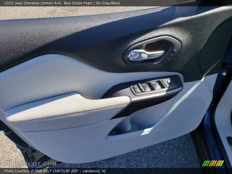 Blue Shade Pearl / Ski Gray/Black 2020 Jeep Cherokee Limited 4x4