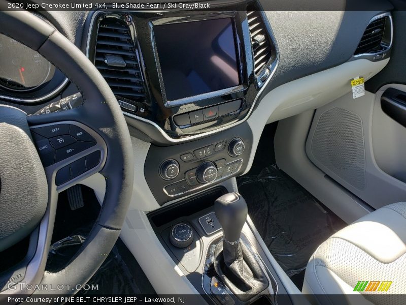 Blue Shade Pearl / Ski Gray/Black 2020 Jeep Cherokee Limited 4x4