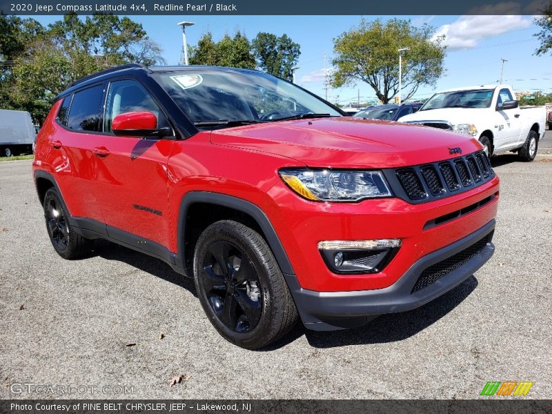 Redline Pearl / Black 2020 Jeep Compass Latitude 4x4