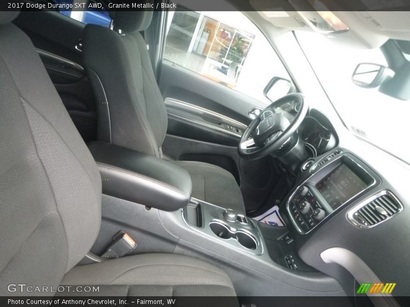 Granite Metallic / Black 2017 Dodge Durango SXT AWD