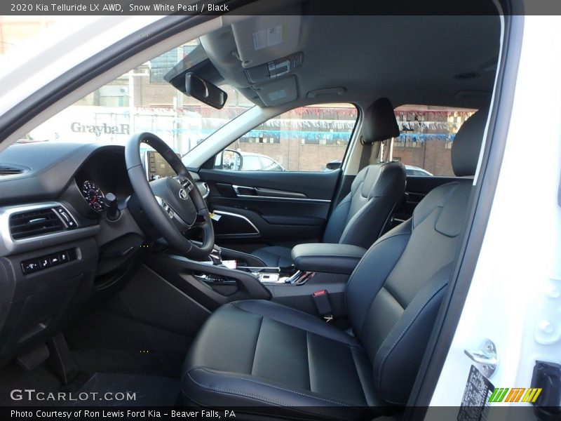 Snow White Pearl / Black 2020 Kia Telluride LX AWD