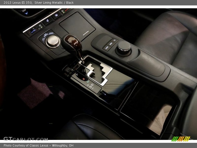 Silver Lining Metallic / Black 2013 Lexus ES 350