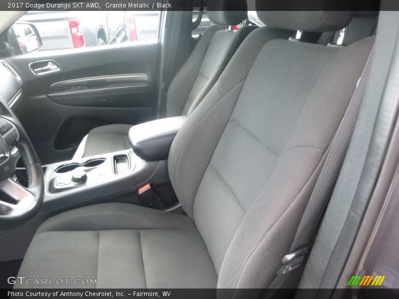 Granite Metallic / Black 2017 Dodge Durango SXT AWD