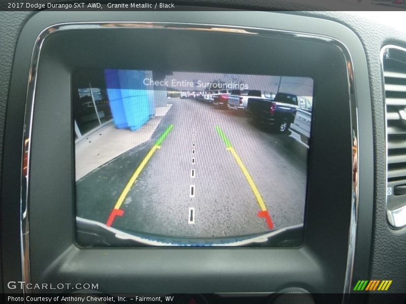 Granite Metallic / Black 2017 Dodge Durango SXT AWD
