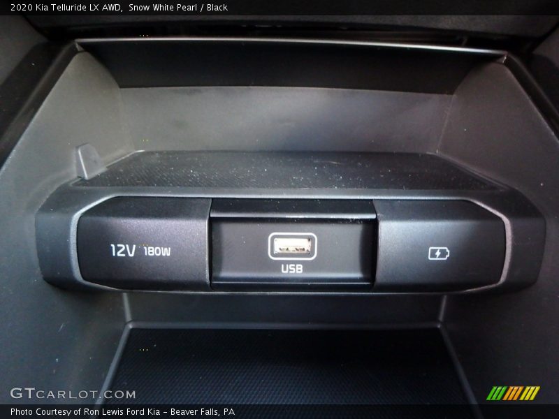Snow White Pearl / Black 2020 Kia Telluride LX AWD