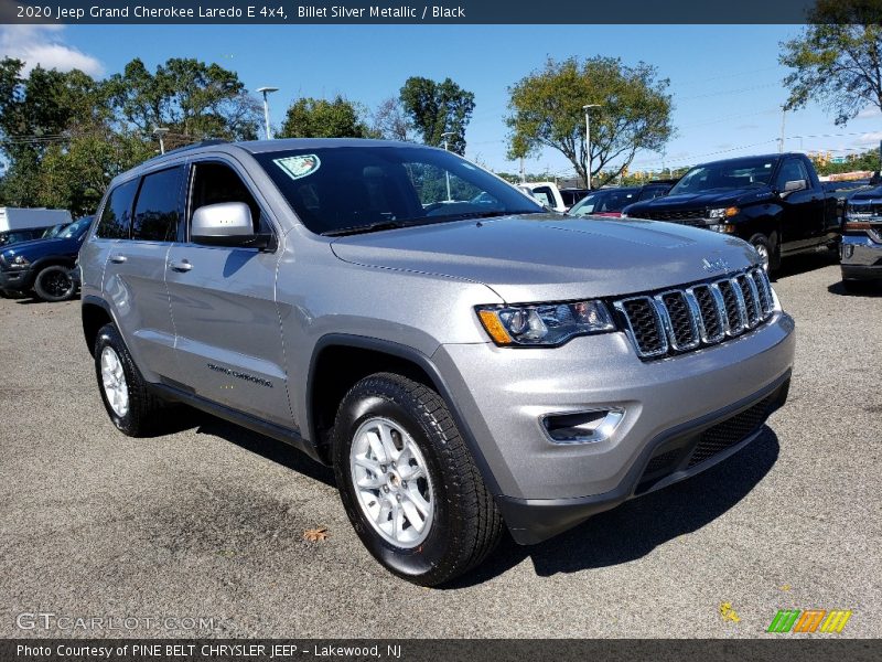 Billet Silver Metallic / Black 2020 Jeep Grand Cherokee Laredo E 4x4