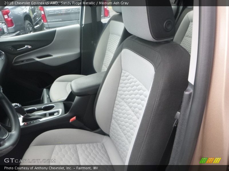 Sandy Ridge Metallic / Medium Ash Gray 2018 Chevrolet Equinox LS AWD