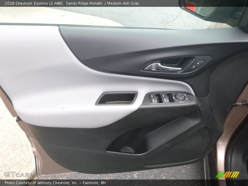 Sandy Ridge Metallic / Medium Ash Gray 2018 Chevrolet Equinox LS AWD