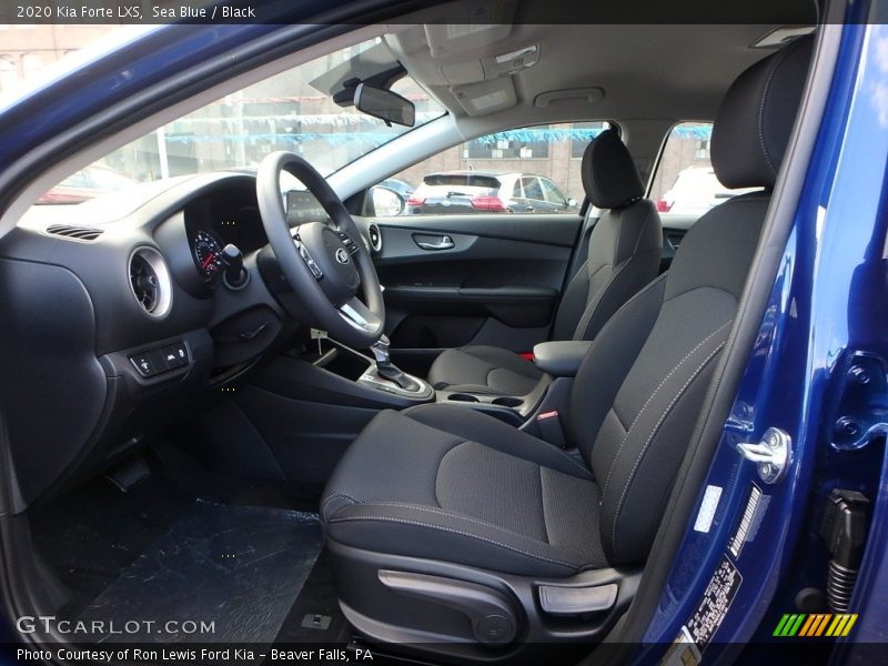 Sea Blue / Black 2020 Kia Forte LXS