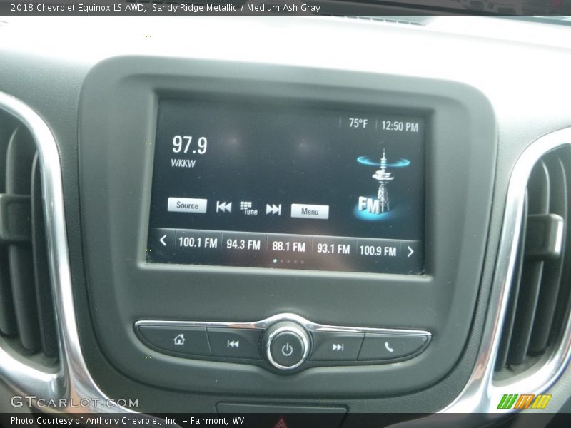 Sandy Ridge Metallic / Medium Ash Gray 2018 Chevrolet Equinox LS AWD