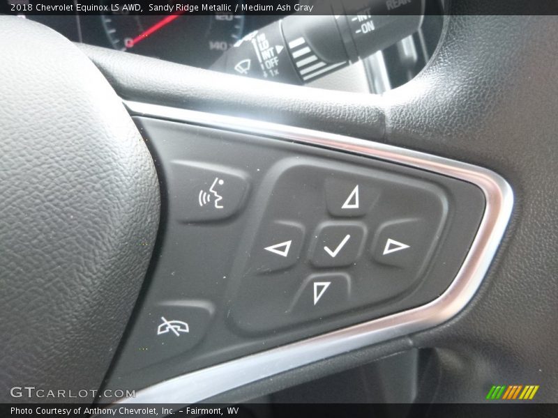 Sandy Ridge Metallic / Medium Ash Gray 2018 Chevrolet Equinox LS AWD