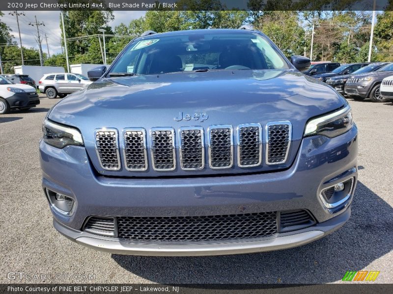 Blue Shade Pearl / Black 2020 Jeep Cherokee Limited 4x4