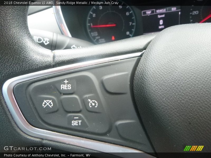 Sandy Ridge Metallic / Medium Ash Gray 2018 Chevrolet Equinox LS AWD
