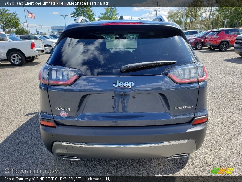 Blue Shade Pearl / Black 2020 Jeep Cherokee Limited 4x4