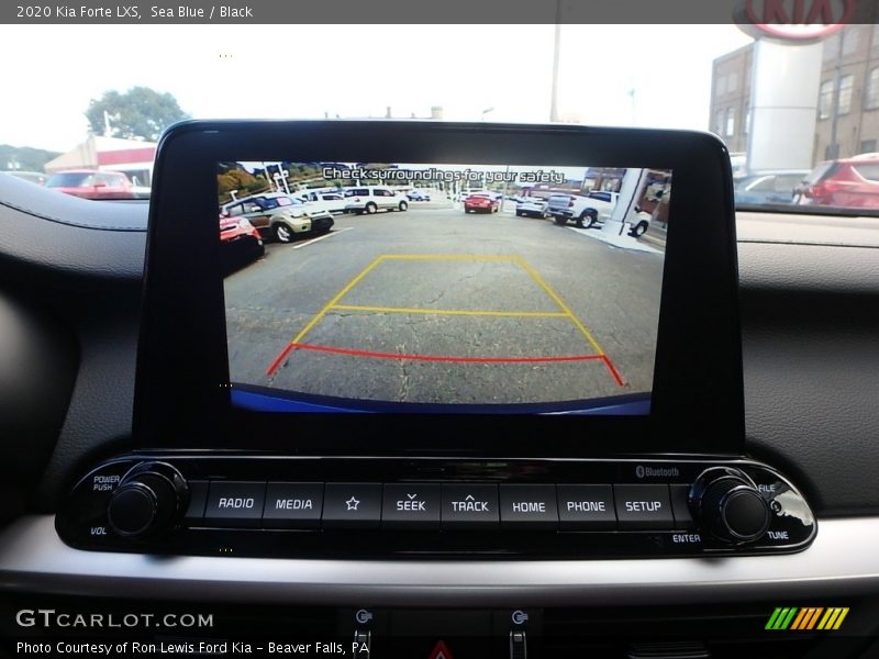 Sea Blue / Black 2020 Kia Forte LXS