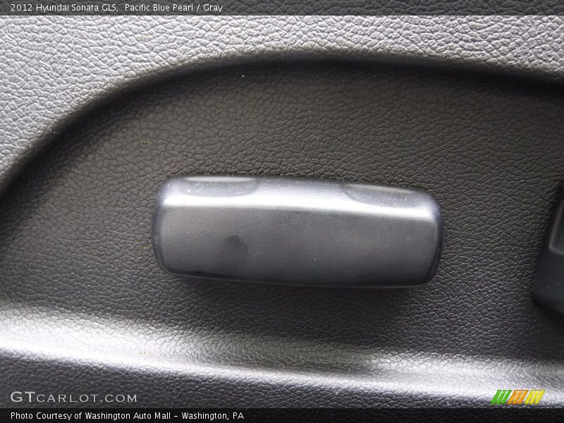 Pacific Blue Pearl / Gray 2012 Hyundai Sonata GLS