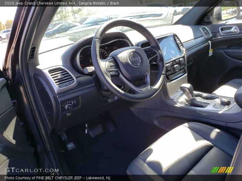 Sangria Metallic / Black 2020 Jeep Grand Cherokee Limited 4x4