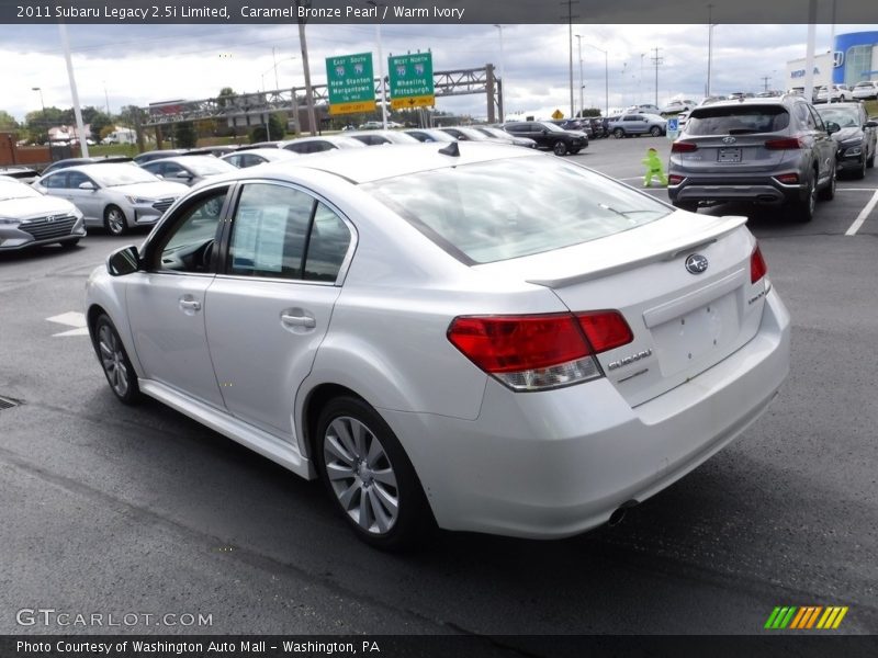 Caramel Bronze Pearl / Warm Ivory 2011 Subaru Legacy 2.5i Limited