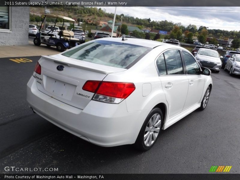 Caramel Bronze Pearl / Warm Ivory 2011 Subaru Legacy 2.5i Limited