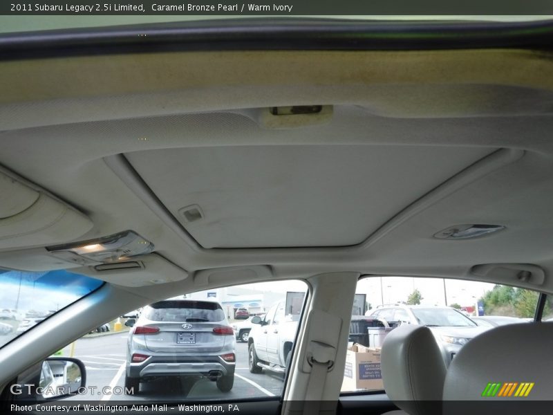 Caramel Bronze Pearl / Warm Ivory 2011 Subaru Legacy 2.5i Limited