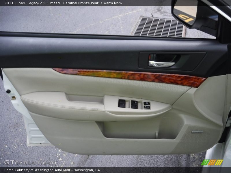 Caramel Bronze Pearl / Warm Ivory 2011 Subaru Legacy 2.5i Limited