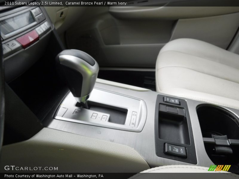 Caramel Bronze Pearl / Warm Ivory 2011 Subaru Legacy 2.5i Limited