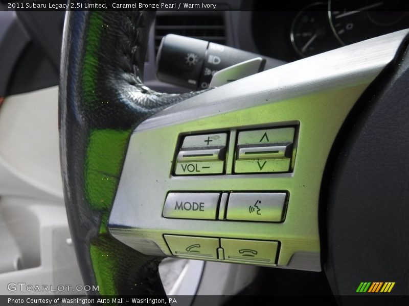 Caramel Bronze Pearl / Warm Ivory 2011 Subaru Legacy 2.5i Limited