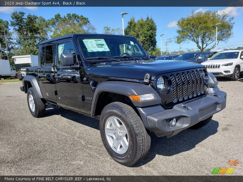 Black / Black 2020 Jeep Gladiator Sport 4x4