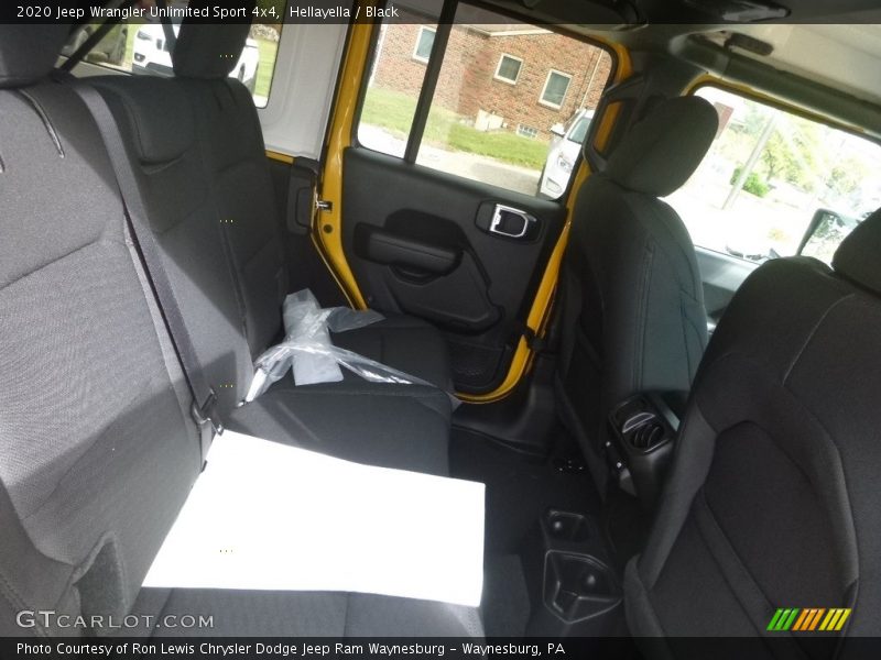 Hellayella / Black 2020 Jeep Wrangler Unlimited Sport 4x4