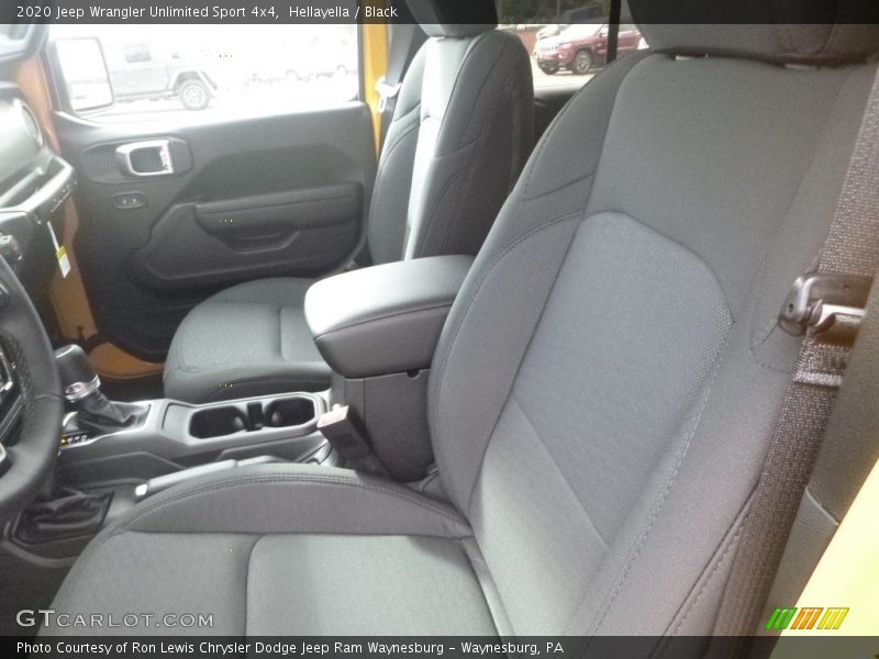 Hellayella / Black 2020 Jeep Wrangler Unlimited Sport 4x4