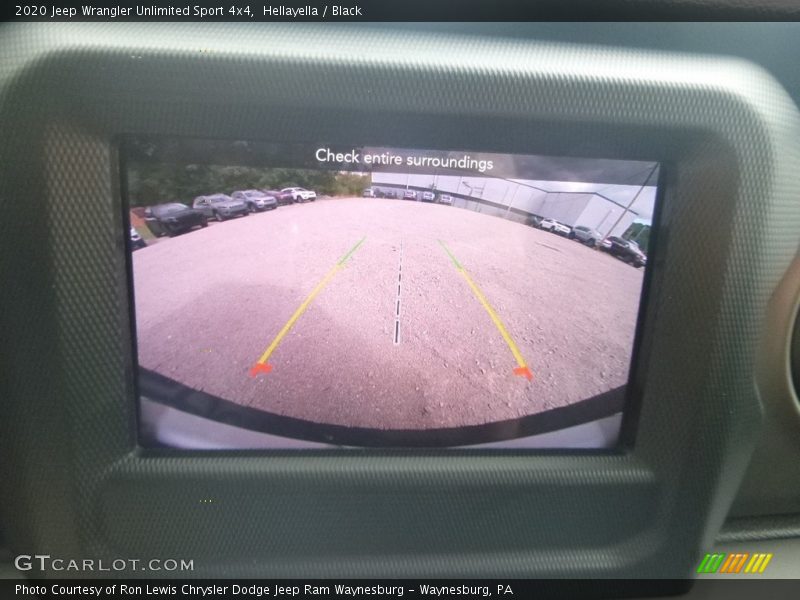 Hellayella / Black 2020 Jeep Wrangler Unlimited Sport 4x4