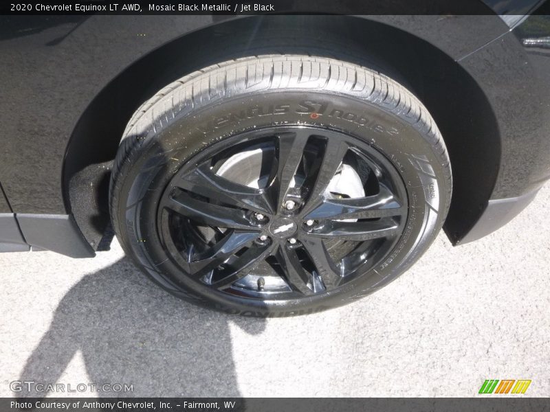 Mosaic Black Metallic / Jet Black 2020 Chevrolet Equinox LT AWD