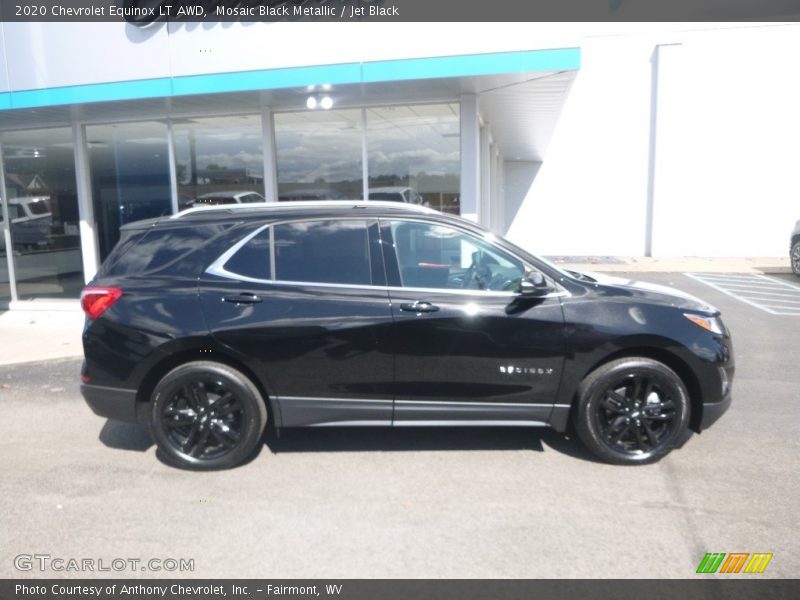 Mosaic Black Metallic / Jet Black 2020 Chevrolet Equinox LT AWD