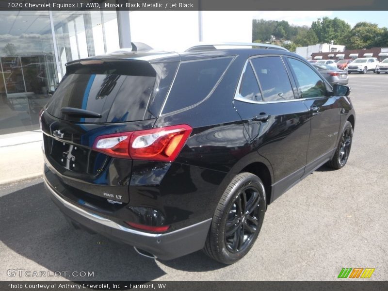 Mosaic Black Metallic / Jet Black 2020 Chevrolet Equinox LT AWD