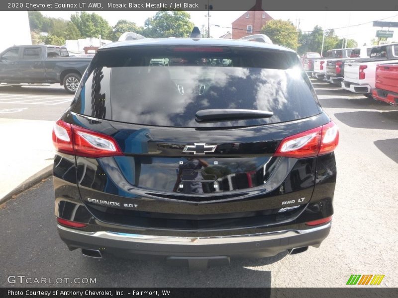 Mosaic Black Metallic / Jet Black 2020 Chevrolet Equinox LT AWD