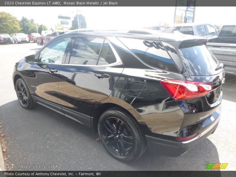 Mosaic Black Metallic / Jet Black 2020 Chevrolet Equinox LT AWD