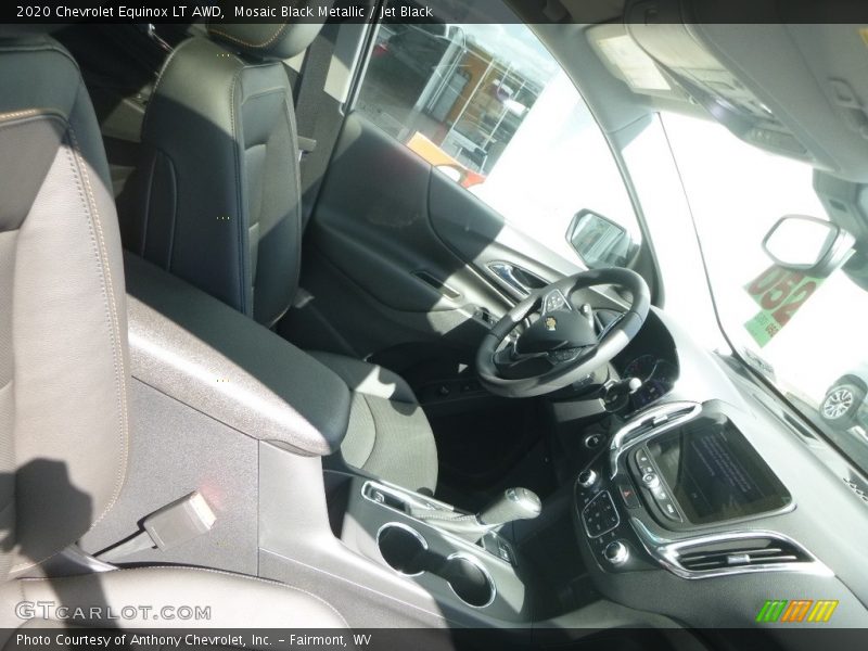Mosaic Black Metallic / Jet Black 2020 Chevrolet Equinox LT AWD