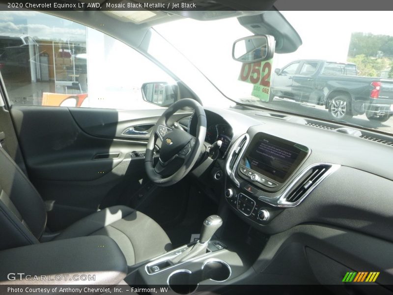 Mosaic Black Metallic / Jet Black 2020 Chevrolet Equinox LT AWD