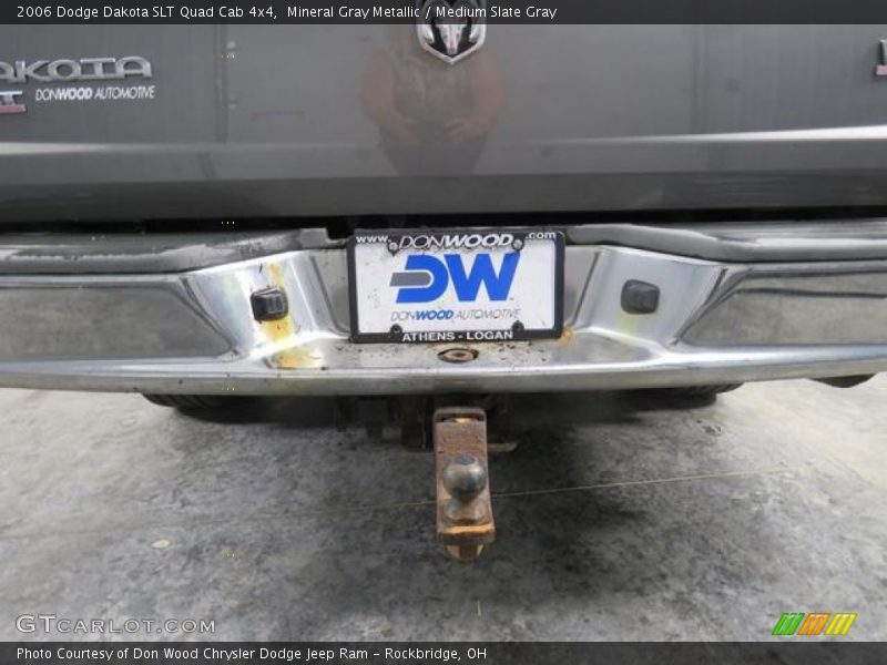 Mineral Gray Metallic / Medium Slate Gray 2006 Dodge Dakota SLT Quad Cab 4x4