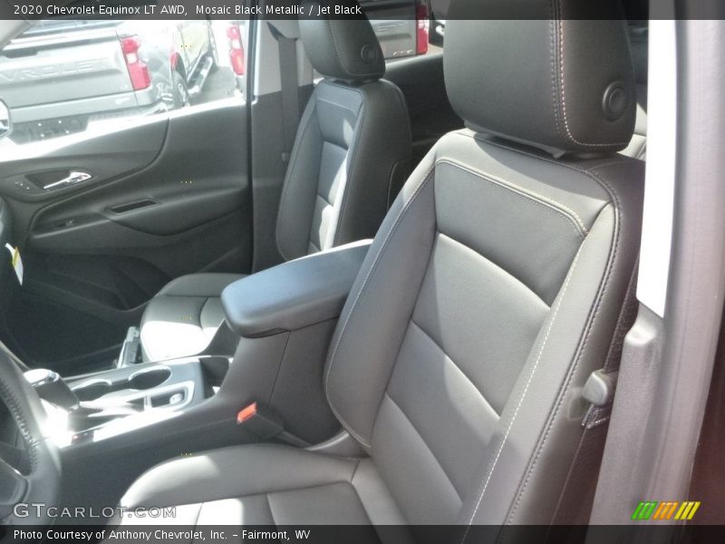 Mosaic Black Metallic / Jet Black 2020 Chevrolet Equinox LT AWD