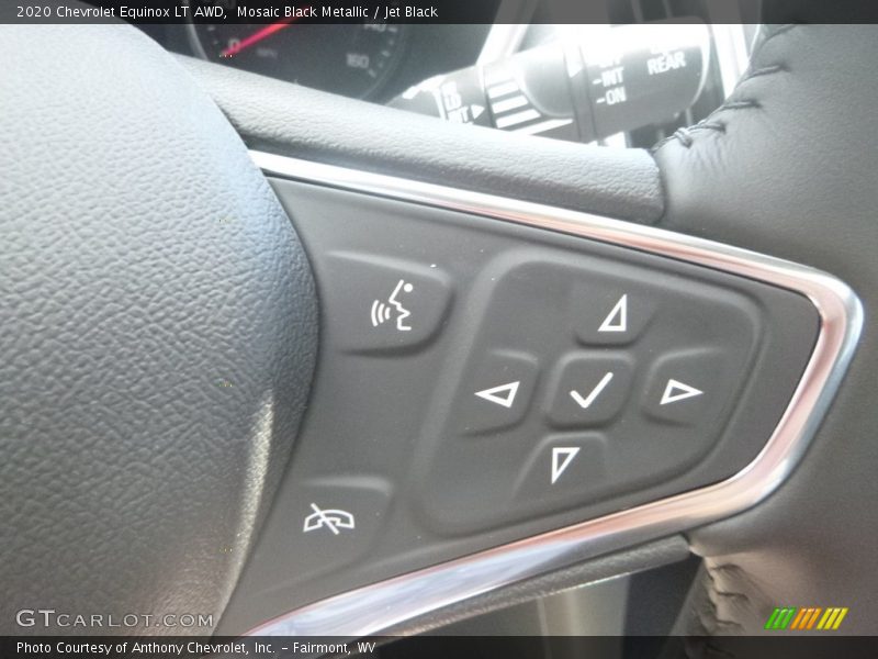 Mosaic Black Metallic / Jet Black 2020 Chevrolet Equinox LT AWD