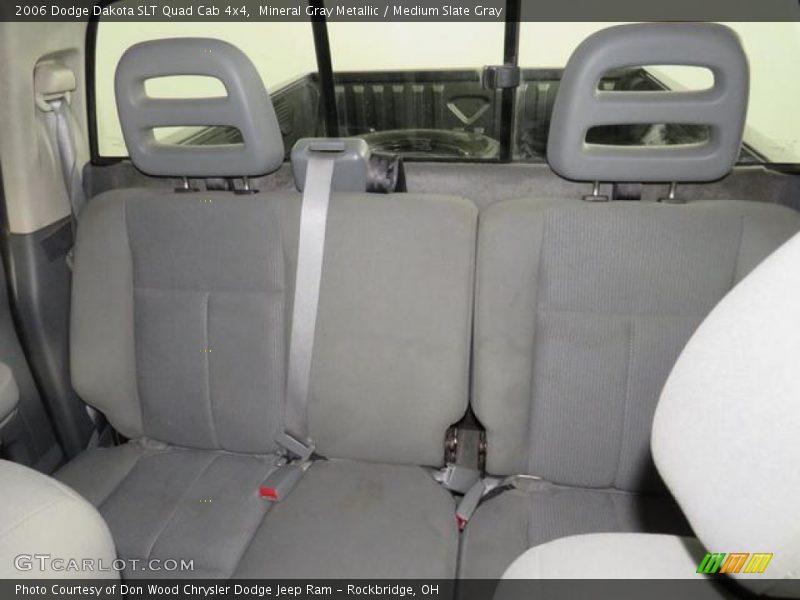 Mineral Gray Metallic / Medium Slate Gray 2006 Dodge Dakota SLT Quad Cab 4x4