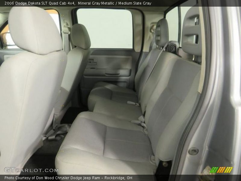 Mineral Gray Metallic / Medium Slate Gray 2006 Dodge Dakota SLT Quad Cab 4x4