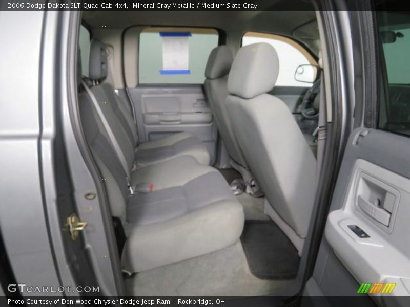 Mineral Gray Metallic / Medium Slate Gray 2006 Dodge Dakota SLT Quad Cab 4x4