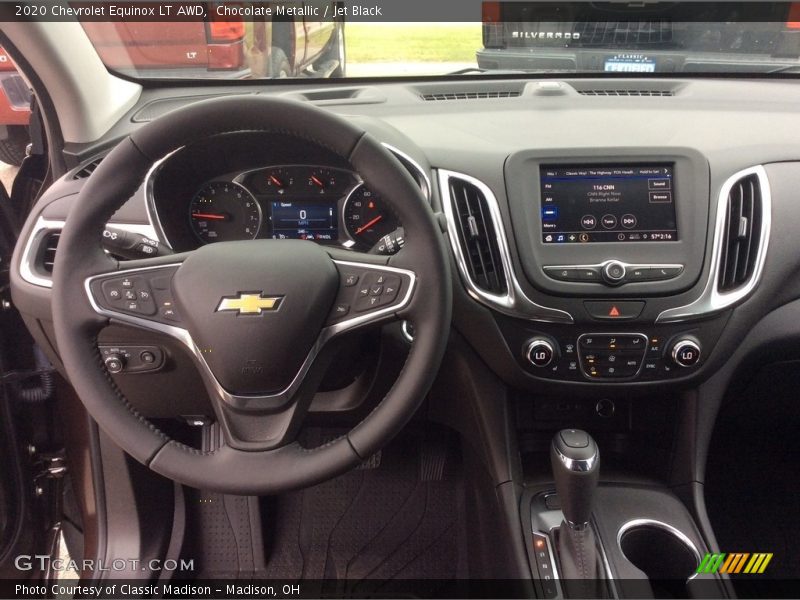 Chocolate Metallic / Jet Black 2020 Chevrolet Equinox LT AWD
