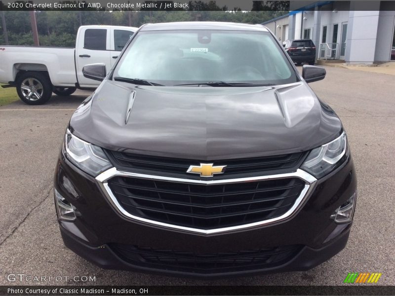 Chocolate Metallic / Jet Black 2020 Chevrolet Equinox LT AWD