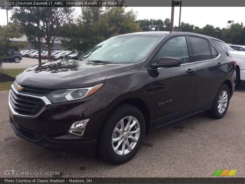 Chocolate Metallic / Jet Black 2020 Chevrolet Equinox LT AWD